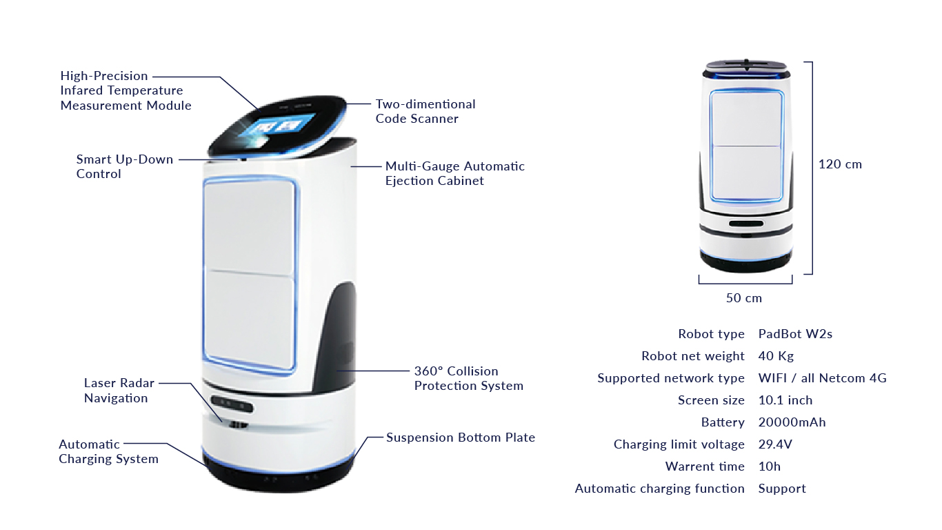 lorabots-delivery-robot-padbot-w2s-product-specification-combat-covid-19-singapore