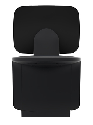 lorabots-temi-personal-AI-assistant-robot-in-black-back-view
