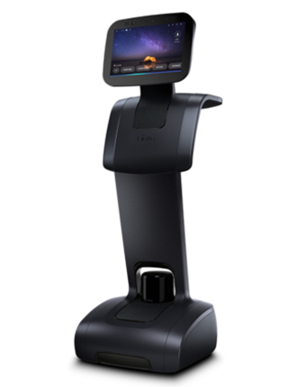 lorabots-temi-personal-AI-assistant-robot-in-black-full-side-view
